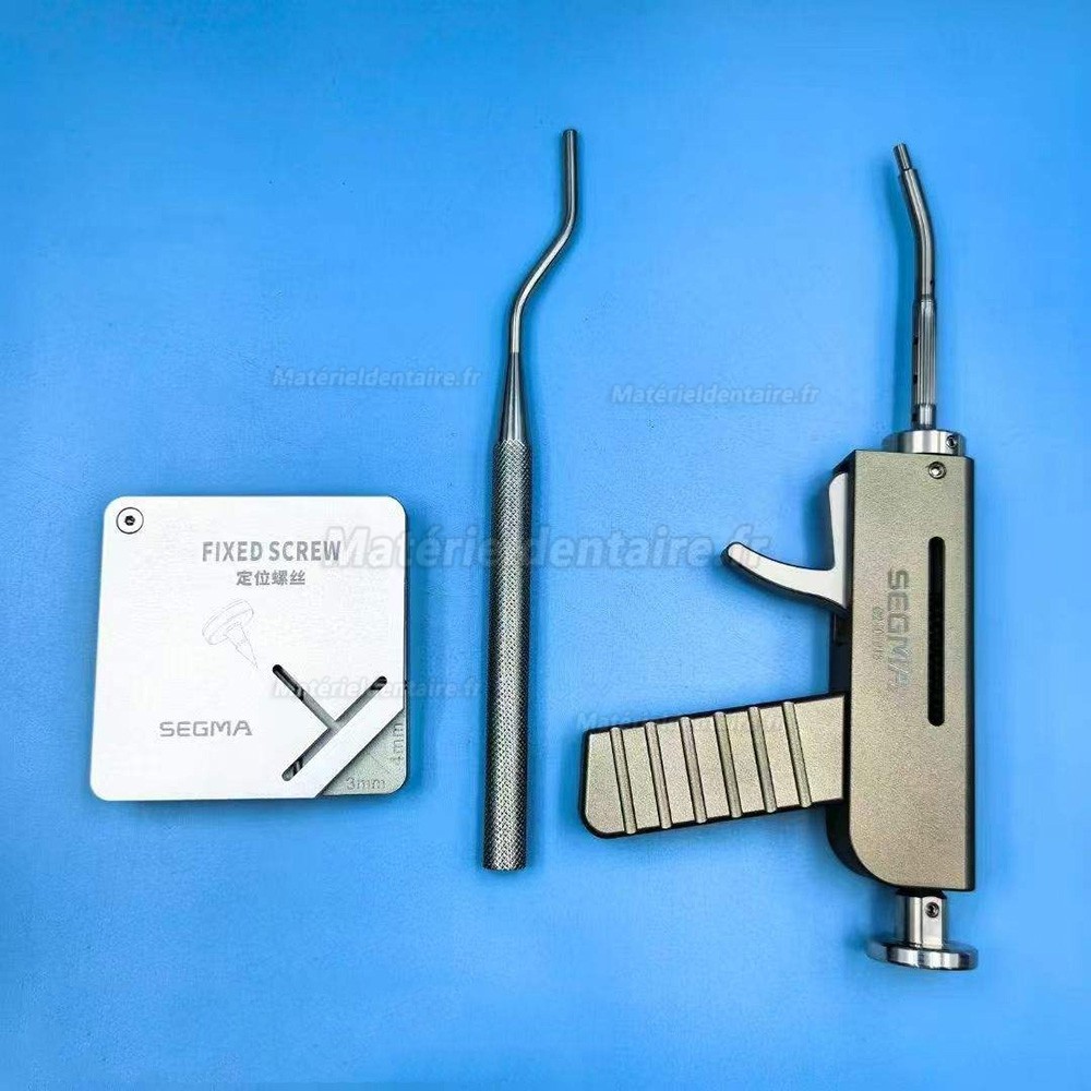 SEGMA M-Tack Kit broches de fixation automatic de membrane avec 30 clous osseux de 3 mm / 4 mm
